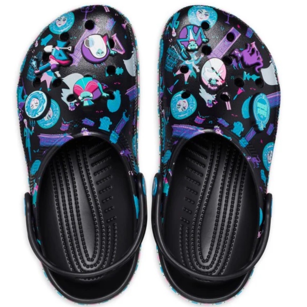 NWT Disney Parks The Haunted Mansion Clogs for Adults by Crocs size M4/W6